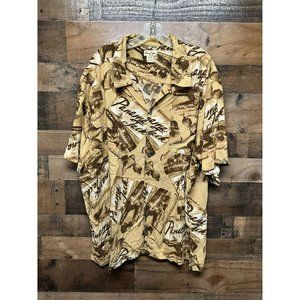Panama‎ Jack Men's Short Sleeve Button Up Size 3XL